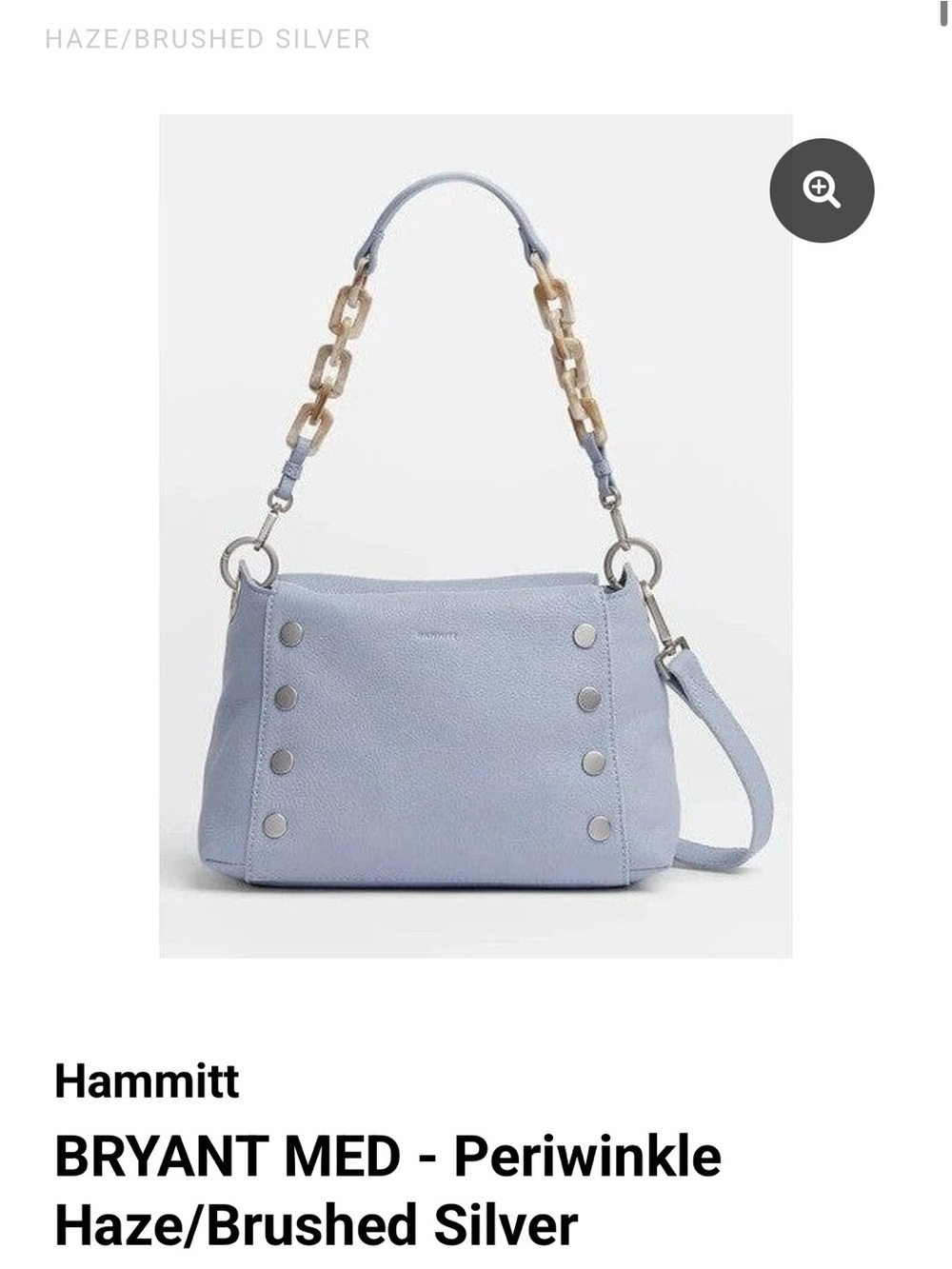 Hammitt Bryant Medium Shoulder Bag — Periwinkle Haze